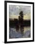 La Seine-Félix Ziem-Framed Giclee Print