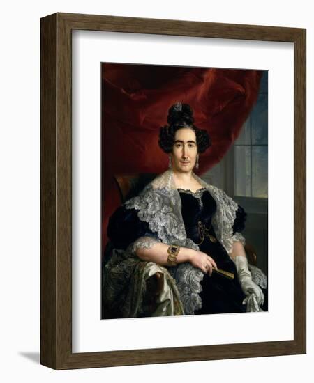 La Señora De Delicado De Imaz, Ca. 1833-Vicente López Portaña-Framed Giclee Print