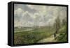 La Sente du Chou-Camille Pissarro-Framed Stretched Canvas