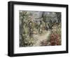 La Serre, Greenhouse-Pierre-Auguste Renoir-Framed Giclee Print