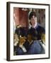 La serveuse de bocks-Edouard Manet-Framed Giclee Print