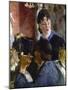 La serveuse de bocks-Edouard Manet-Mounted Giclee Print