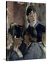 La serveuse de bocks-Edouard Manet-Stretched Canvas