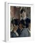 La serveuse de bocks-Edouard Manet-Framed Giclee Print