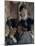 La serveuse de bocks-Edouard Manet-Mounted Giclee Print