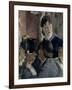 La serveuse de bocks-Edouard Manet-Framed Giclee Print