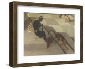La sibylle de Tibur-Antoine Caron-Framed Giclee Print