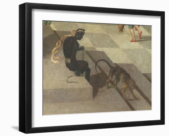 La sibylle de Tibur-Antoine Caron-Framed Giclee Print