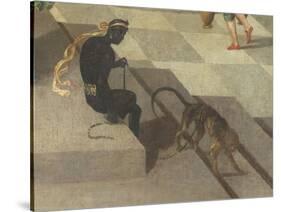 La sibylle de Tibur-Antoine Caron-Stretched Canvas
