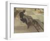 La sibylle de Tibur-Antoine Caron-Framed Premium Giclee Print