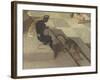 La sibylle de Tibur-Antoine Caron-Framed Giclee Print