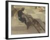 La sibylle de Tibur-Antoine Caron-Framed Giclee Print