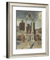 La sibylle de Tibur-Antoine Caron-Framed Giclee Print