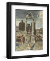 La sibylle de Tibur-Antoine Caron-Framed Premium Giclee Print