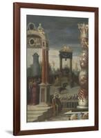 La sibylle de Tibur-Antoine Caron-Framed Giclee Print