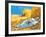 La Siesta-Vincent van Gogh-Framed Art Print