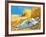 La Siesta-Vincent van Gogh-Framed Art Print