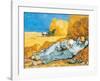 La Siesta-Vincent van Gogh-Framed Art Print