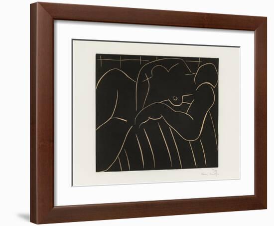 La Sieste, 1938-Henri Matisse-Framed Art Print