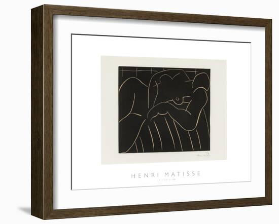 La Sieste, 1938-Henri Matisse-Framed Art Print