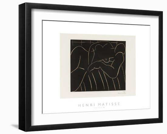 La Sieste, 1938-Henri Matisse-Framed Art Print