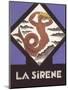 La Sirene Poster-null-Mounted Art Print