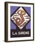 La Sirene Poster-null-Framed Art Print