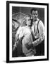 La Soif du Mal TOUCH OF EVIL by OrsonWelles with Charlton Heston and Janet Leigh, 1958 (b/w photo)-null-Framed Photo