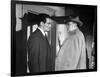 La Soif du Mal TOUCH OF EVIL by OrsonWelles with Charlton Heston and Orson Welles, 1958 (b/w photo)-null-Framed Photo