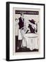 La Soiree Commence Restaurant-Rene Stein-Framed Art Print