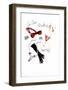 La Soiree de Cocktails-Tina-Framed Art Print