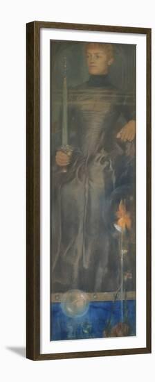 La Solitude-Fernand Khnopff-Framed Premium Giclee Print