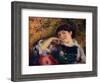 'La Songeuse', c19th century-Pierre-Auguste Renoir-Framed Giclee Print