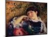 'La Songeuse', c19th century-Pierre-Auguste Renoir-Mounted Giclee Print