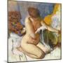 La Sortie Du Bain-Edgar Degas-Mounted Giclee Print