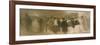 La Sortie Du Theatre-Eugene Carriere-Framed Giclee Print