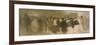 La Sortie Du Theatre-Eugene Carriere-Framed Giclee Print