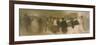 La Sortie Du Theatre-Eugene Carriere-Framed Giclee Print