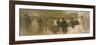 La Sortie Du Theatre-Eugene Carriere-Framed Giclee Print