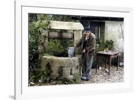 La soupe aux choux by JeanGirault with Jean Carmet, 1981 (photo)-null-Framed Photo