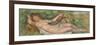 La Source (Nu Allong), C. 1902-Pierre-Auguste Renoir-Framed Giclee Print