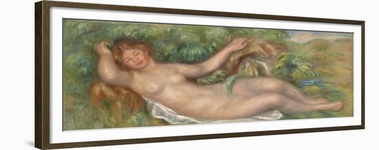 La Source (Nu Allong), C. 1902-Pierre-Auguste Renoir-Framed Giclee Print