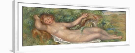 La Source (Nu Allong), C. 1902-Pierre-Auguste Renoir-Framed Giclee Print