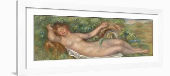 La Source (Nu Allong), C. 1902-Pierre-Auguste Renoir-Framed Giclee Print