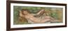 La Source (Nu Allong), C. 1902-Pierre-Auguste Renoir-Framed Giclee Print