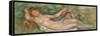 La Source (Nu Allong), C. 1902-Pierre-Auguste Renoir-Framed Stretched Canvas