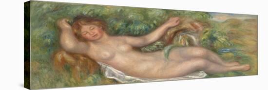 La Source (Nu Allong), C. 1902-Pierre-Auguste Renoir-Stretched Canvas