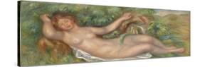 La Source (Nu Allong), C. 1902-Pierre-Auguste Renoir-Stretched Canvas