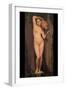 La Source; Nude with Pitcher-Jean-Auguste-Dominique Ingres-Framed Art Print