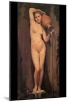 La Source; Nude with Pitcher-Jean-Auguste-Dominique Ingres-Mounted Art Print